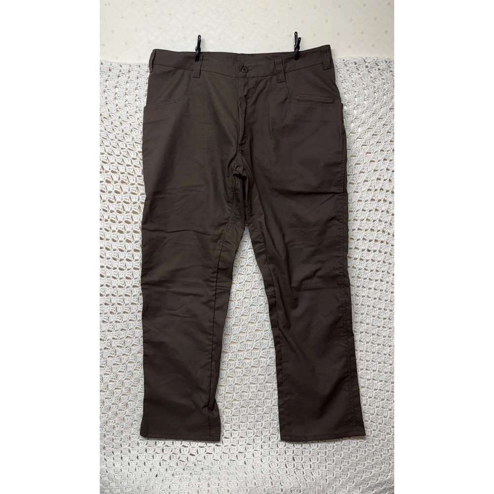 1620 Workwear Pants Men's 40x32 Brown Single Knee Cordura Canvas USA Utility NWT